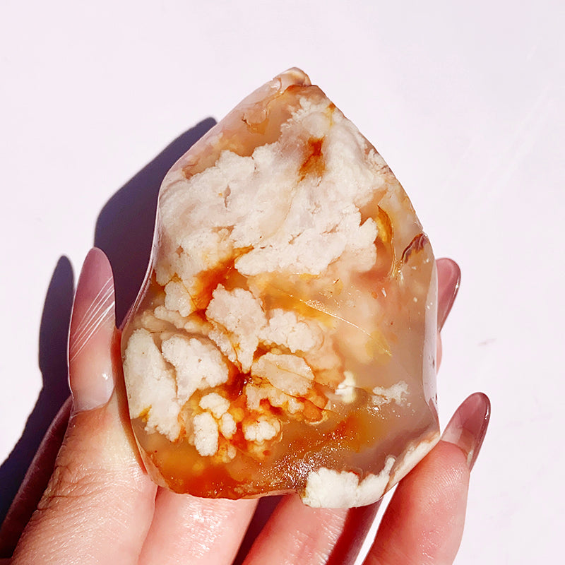 Flower Agate Flame