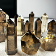 Smoky Quartz Crystal Tower