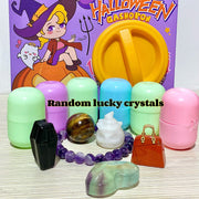 6 Count/Set Capsules Halloween Crystal  Gashapon Box
