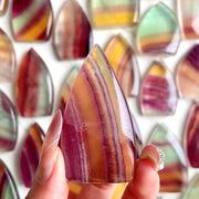 Candy Fluorite Water Drop/Flame/Free Form