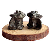 Pyrite Toothless Carvings
