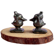 Pyrite Pekkle Duck Carvings