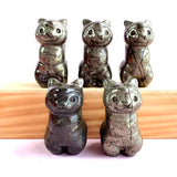 Pyrite Alpaca Carvings