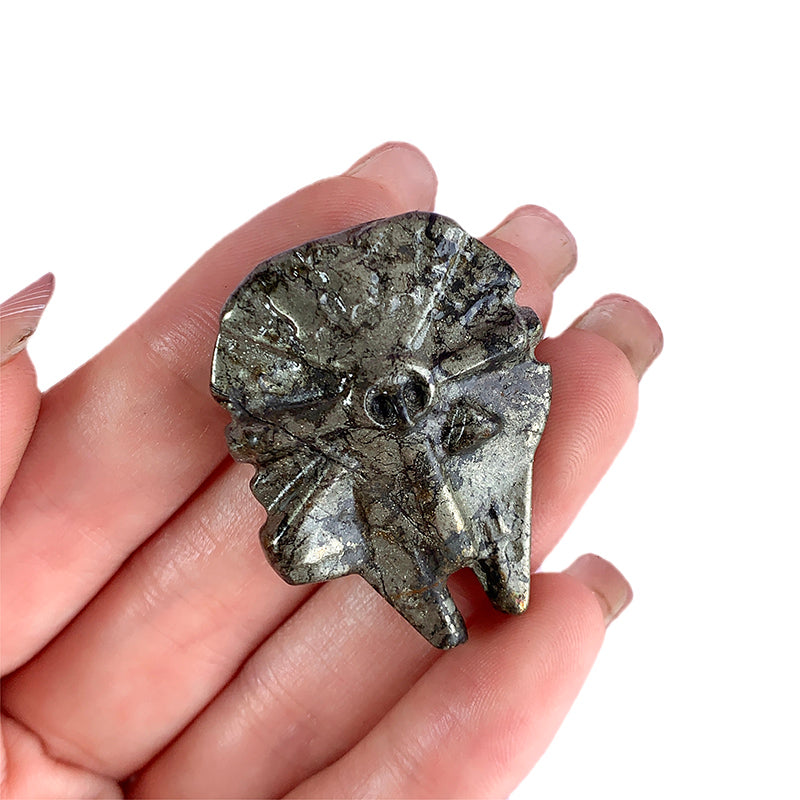 Pyrite Airship Carvings