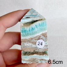 Load image into Gallery viewer, Hemimorphite Crystal Tower