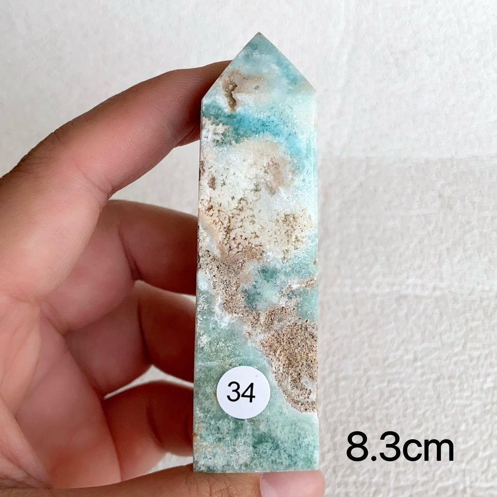 Hemimorphite Crystal Tower