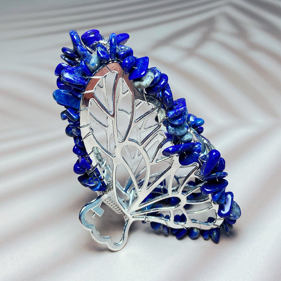 Crystal Chips Hair Clips Butterfly Shaped