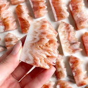 Pink Calcite Tower/Point