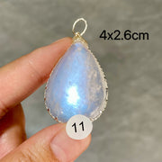 DIY Blue Moonstone Pendant