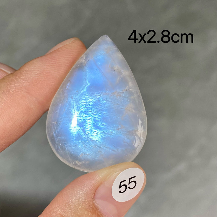 DIY Blue Moonstone Pendant
