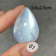 DIY Blue Moonstone Pendant