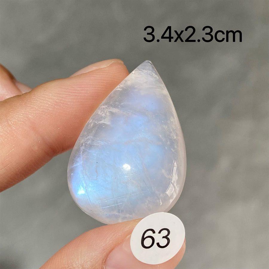 DIY Blue Moonstone Pendant