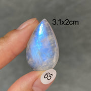 DIY Blue Moonstone Pendant