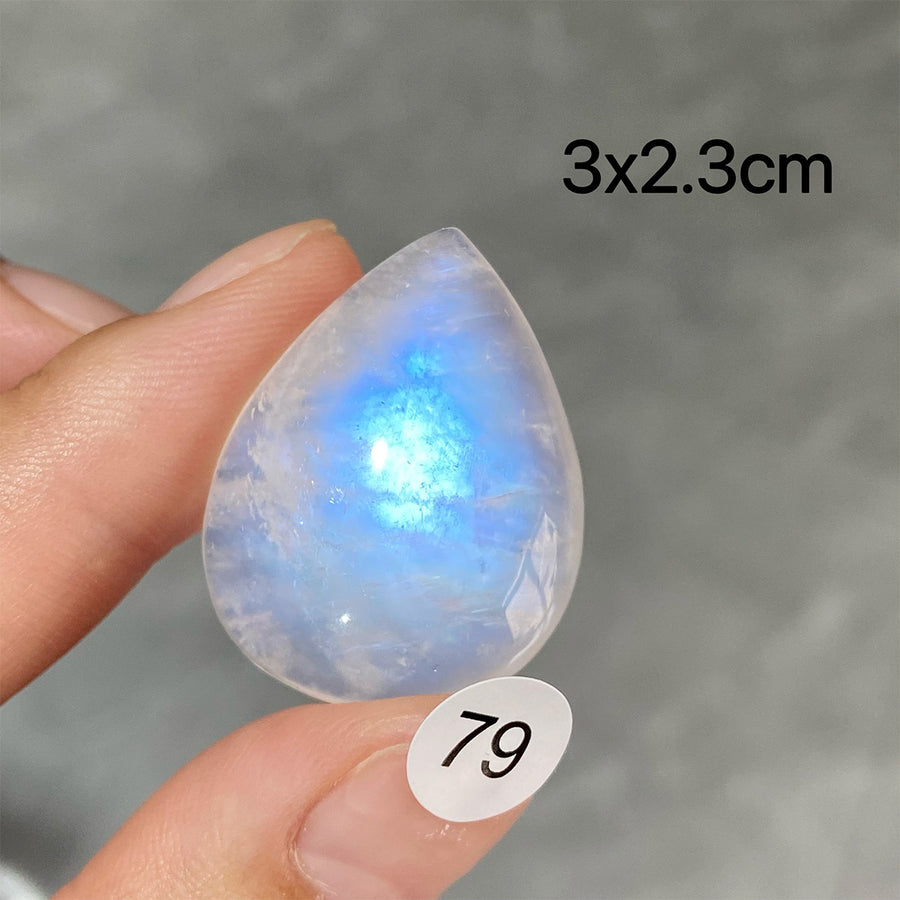 DIY Blue Moonstone Pendant