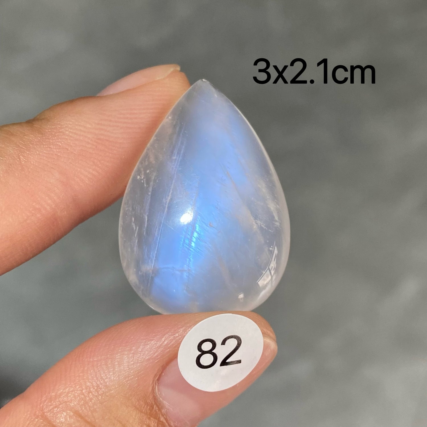 DIY  High Quality Double Flash Blue Moonstone Crystal Pendant