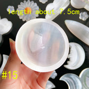 Selenite Carvings (flower & bowl & knife & mushroom)