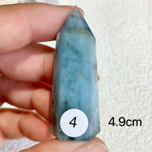 Load image into Gallery viewer, Natural Aquamarine Crystal Tower Point
