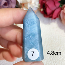 Load image into Gallery viewer, Natural Aquamarine Crystal Tower Point