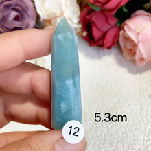 Load image into Gallery viewer, Natural Aquamarine Crystal Tower Point