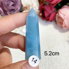 Load image into Gallery viewer, Natural Aquamarine Crystal Tower Point
