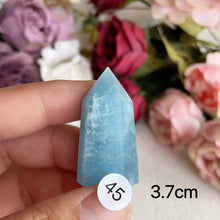 Load image into Gallery viewer, Natural Aquamarine Crystal Tower Point