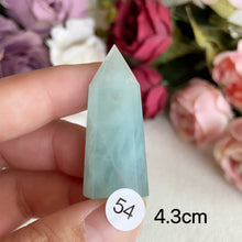 Load image into Gallery viewer, Natural Aquamarine Crystal Tower Point