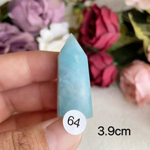 Load image into Gallery viewer, Natural Aquamarine Crystal Tower Point