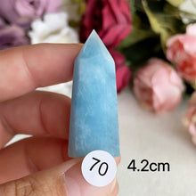Load image into Gallery viewer, Natural Aquamarine Crystal Tower Point