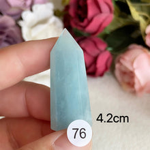 Load image into Gallery viewer, Natural Aquamarine Crystal Tower Point