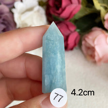 Load image into Gallery viewer, Natural Aquamarine Crystal Tower Point