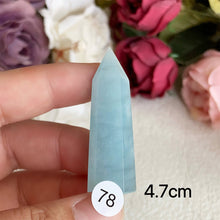 Load image into Gallery viewer, Natural Aquamarine Crystal Tower Point