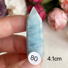 Load image into Gallery viewer, Natural Aquamarine Crystal Tower Point
