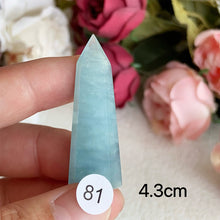 Load image into Gallery viewer, Natural Aquamarine Crystal Tower Point