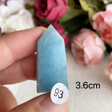 Load image into Gallery viewer, Natural Aquamarine Crystal Tower Point