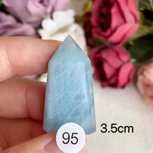 Load image into Gallery viewer, Natural Aquamarine Crystal Tower Point
