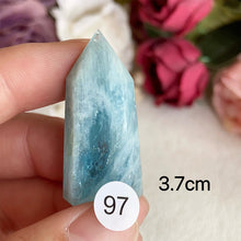Load image into Gallery viewer, Natural Aquamarine Crystal Tower Point