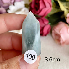 Load image into Gallery viewer, Natural Aquamarine Crystal Tower Point