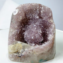 Load image into Gallery viewer, High Quality Amethyst Calcite Decoration Cluster Geode Free Form Ornaments