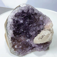Load image into Gallery viewer, High Quality Amethyst Calcite Decoration Cluster Geode Free Form Ornaments