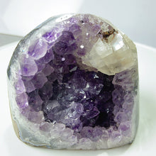 Load image into Gallery viewer, High Quality Amethyst Calcite Decoration Cluster Geode Free Form Ornaments