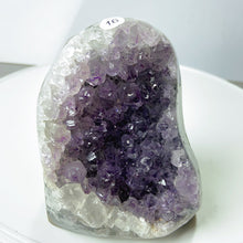 Load image into Gallery viewer, High Quality Amethyst Calcite Decoration Cluster Geode Free Form Ornaments
