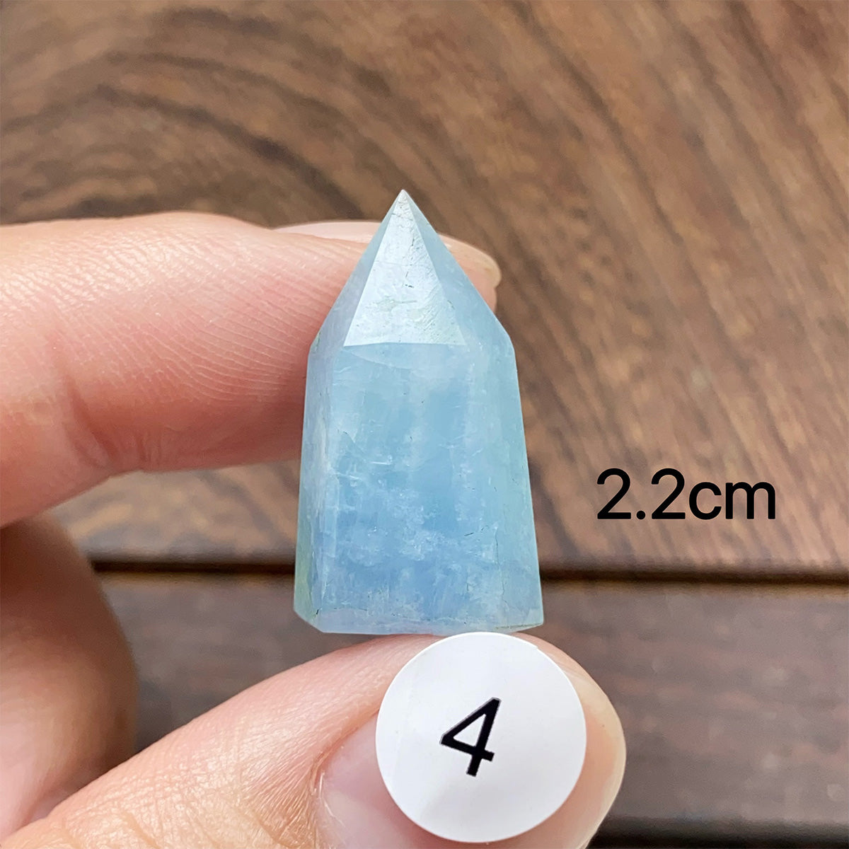 Natural Small-Sized  Crystal Aquamarine Tower