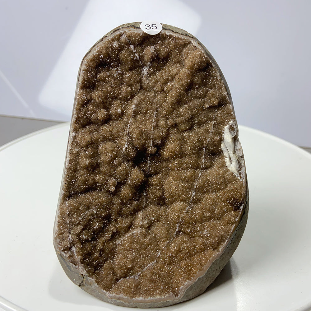 1PC Colourful Amethyst Cluster Geode Decoration Crystal Free Form Ornaments