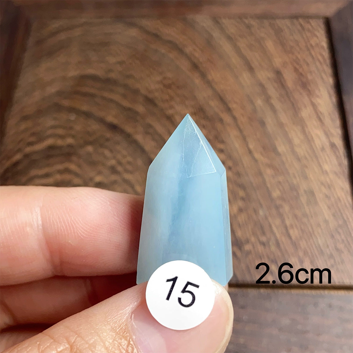 Natural Small-Sized  Crystal Aquamarine Tower