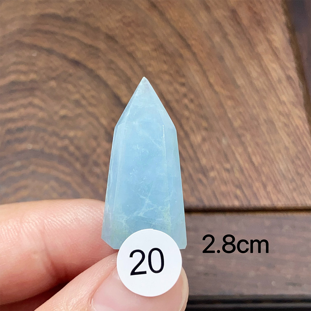 Natural Small-Sized  Crystal Aquamarine Tower
