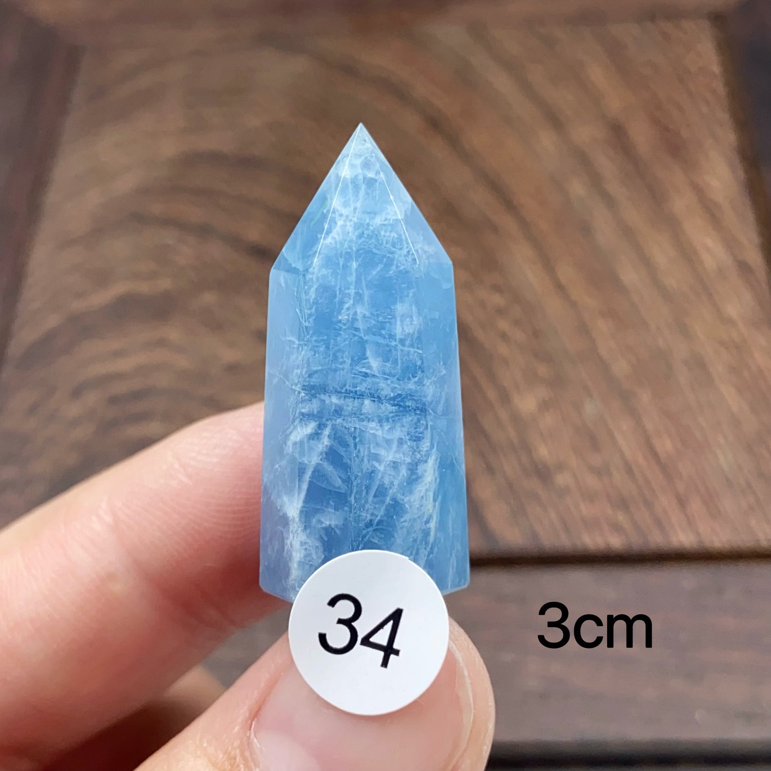 Natural Small-Sized  Crystal Aquamarine Tower