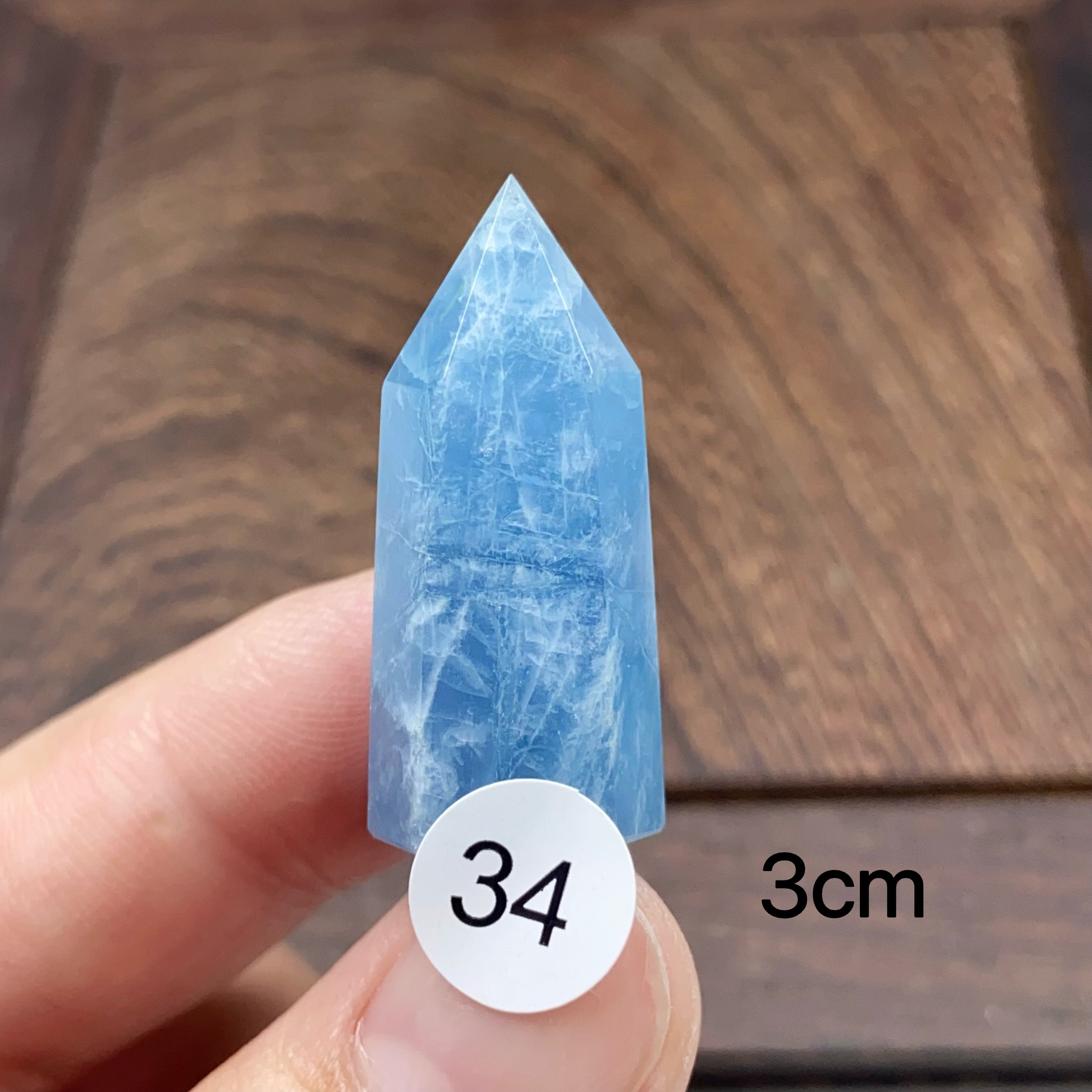 Natural Small-Sized  Crystal Aquamarine Tower