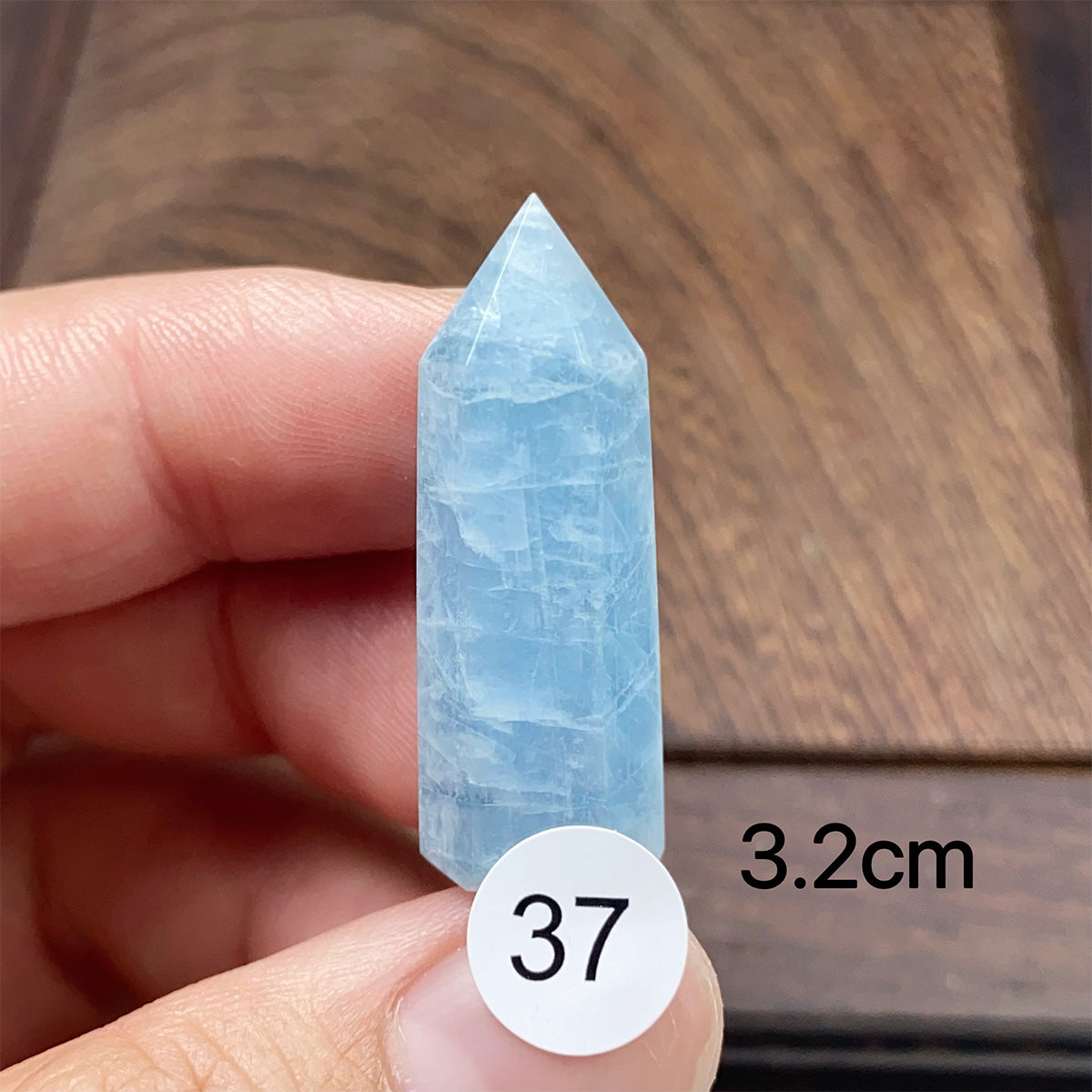 Natural Small-Sized  Crystal Aquamarine Tower