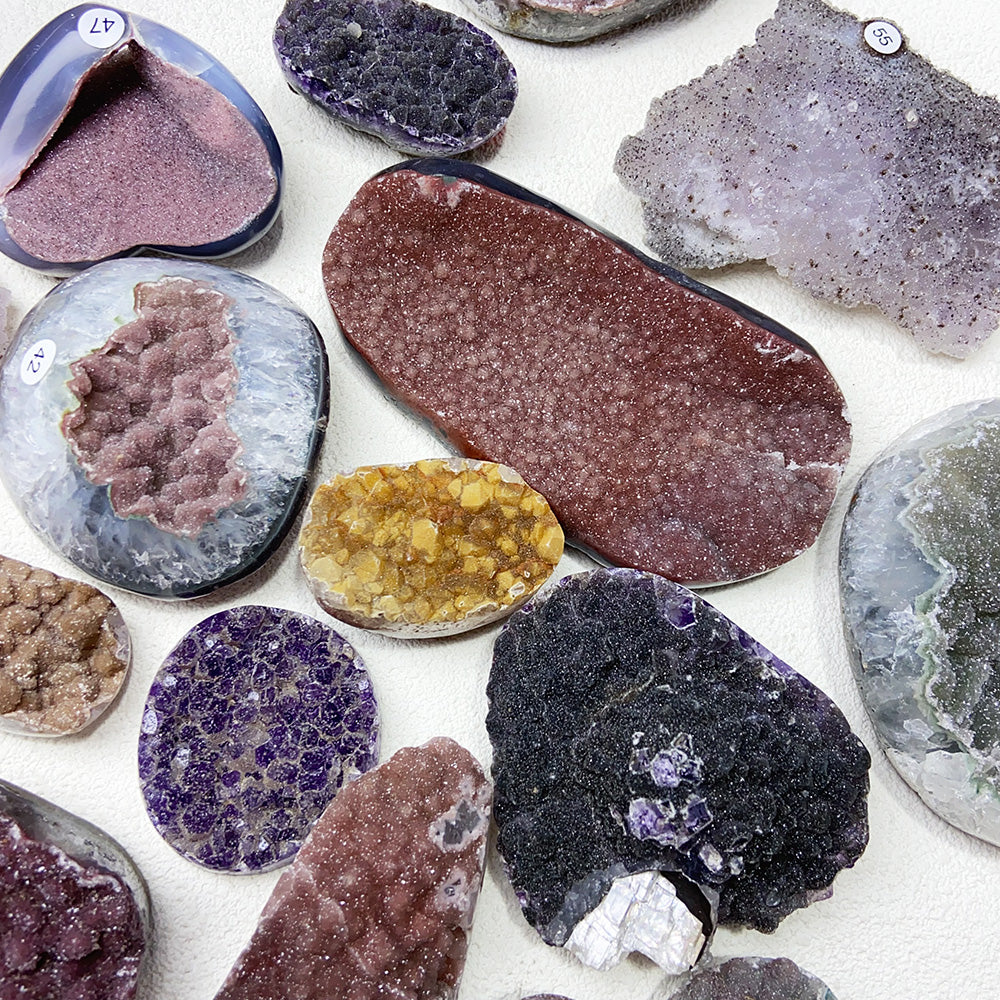 High Quality Rainbow Amethyst Ornament Cluster Sparkly Shiny Crystal Freeform Decoration