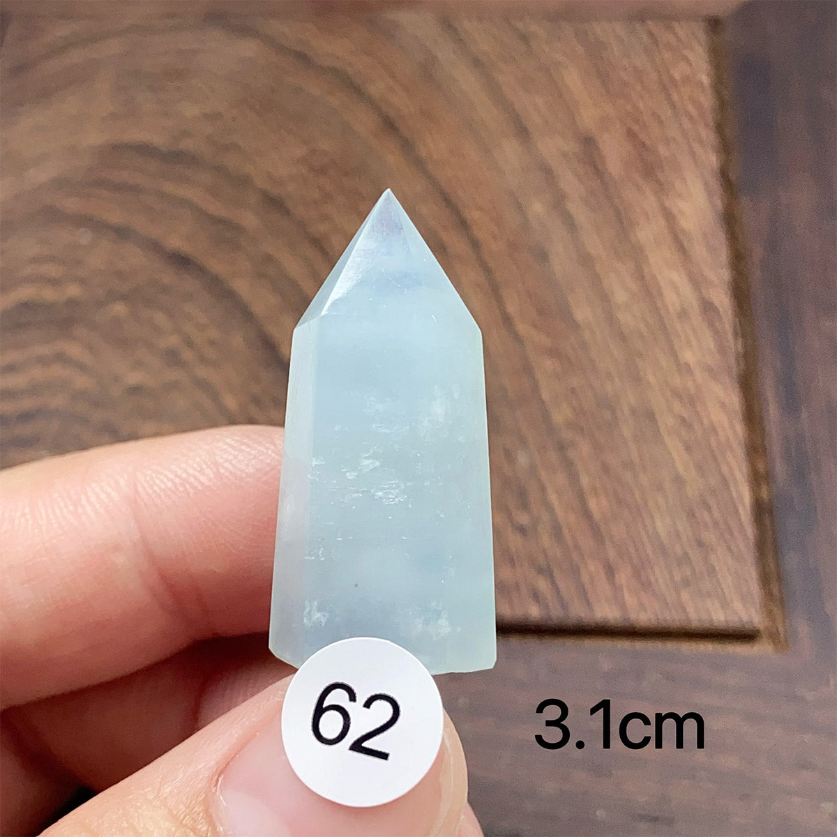 Natural Small-Sized  Crystal Aquamarine Tower